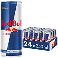 Los mejores  - Red Bull Bebida Energética - Paquete de 24 x 250 ml - Total: 6000 ml